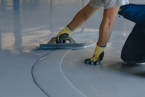 basement epoxy floors - Basement Floor Coating