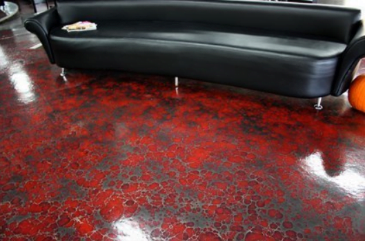 mens salon epoxy flooring